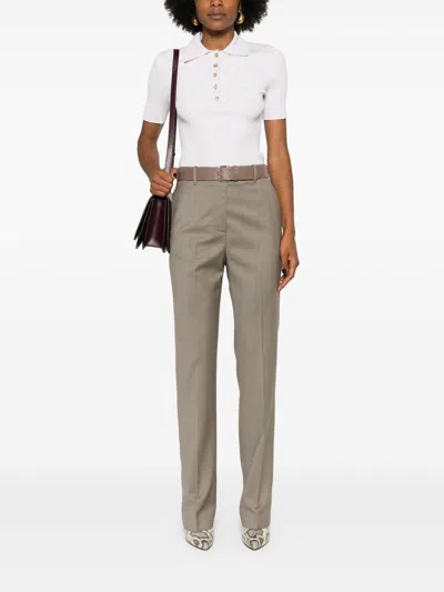 Golden Goose Relaxed Wool Straight Leg Pants