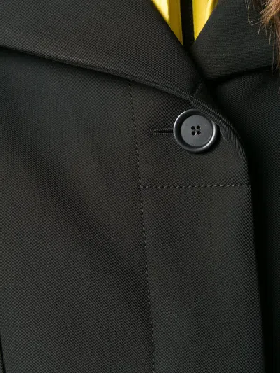 Kwaidan Editions Oversized Belted Coat In Black