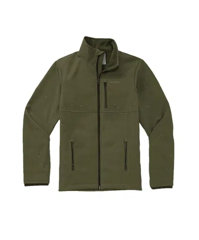 Over Under Men's Hydratech Fleece Jacket In Olive In Green