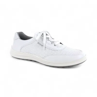Sas Women's Sporty Lux Sneaker - Medium In White Perf In Multi