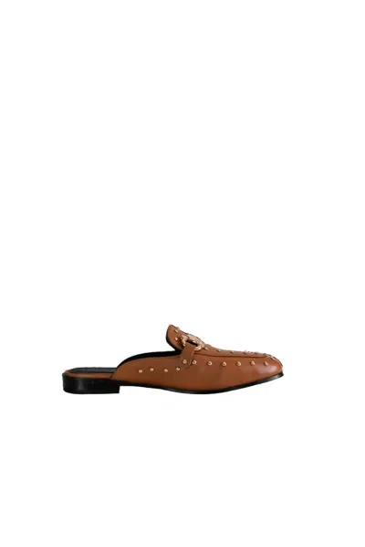 Bala Di Gala Women's Romee Premium Leather Mules In Camel In Brown