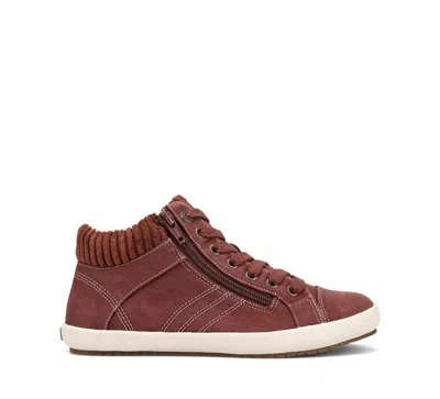 Taos Women's Start Up Sneaker - Medium Width In Cappuccino Distressed In Multi