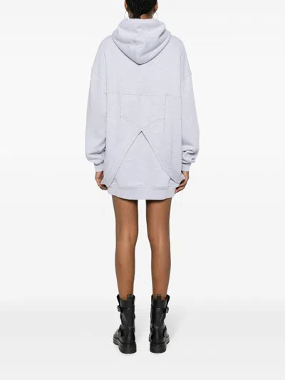 Moschino Jeans Strap-detailed Hooded Minidress