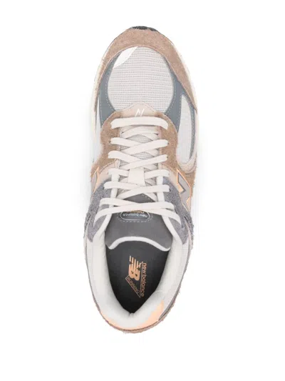New Balance Sneaker M2002 Tan / Green