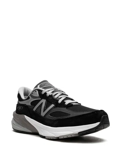 New Balance Printed Suede Mesh Sneakers With Cushioned Sole