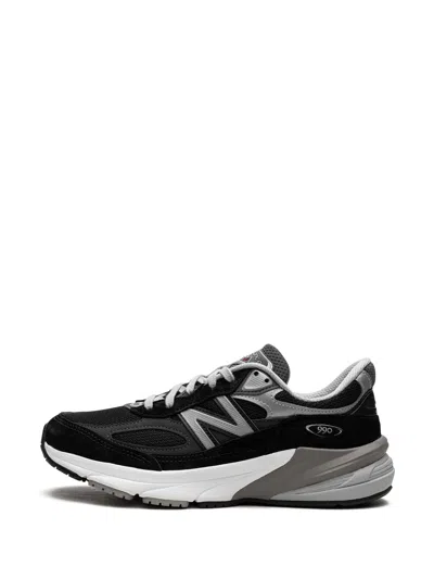 New Balance Printed Suede Mesh Sneakers With Cushioned Sole