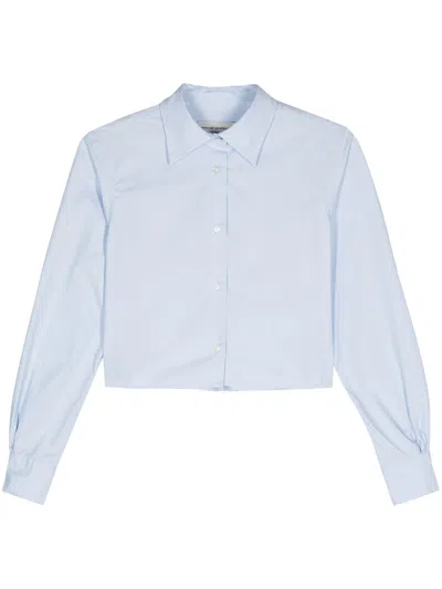 Shop Officine Generale Officine Générale Cataleya Organic Cotton Poplin