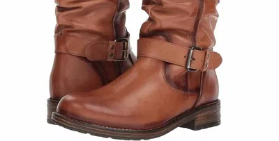 Eric Michael Women's Noelle Boots In Cognac In Green