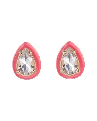 Bea Bongiasca Flower Funk 9k & Silver 1.58 Ct. Tw. Rock Crystal Studs In Multi