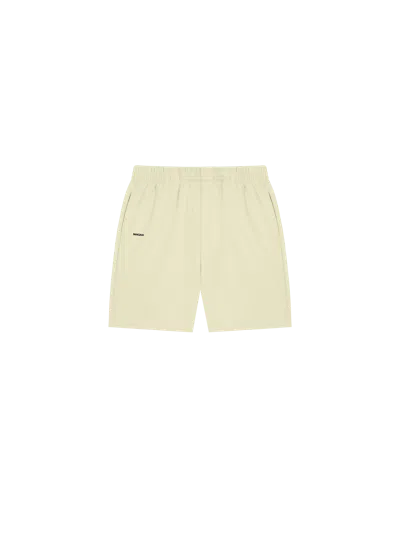 Pangaia Mens Dna Double Jersey Panelled Shorts In Neutral