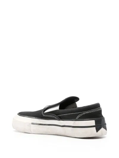 Rhude Washed Canvas Slip On Sneaker Shoes