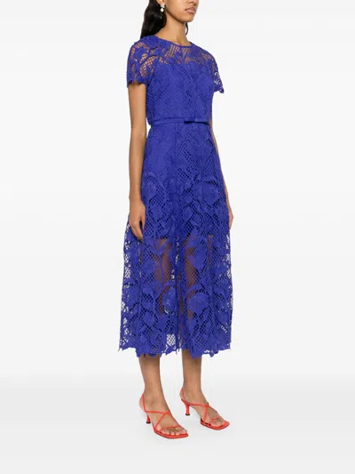 Self-portrait Rganza Lace Mini Dress