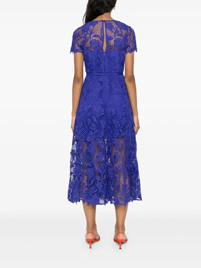 Self-portrait Rganza Lace Mini Dress