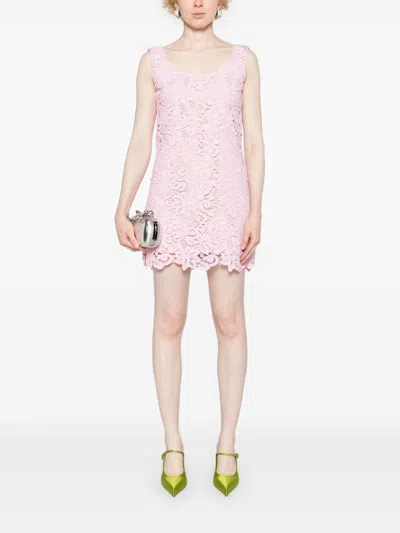 Self-portrait Guipure-lace Sleeveless Minidress