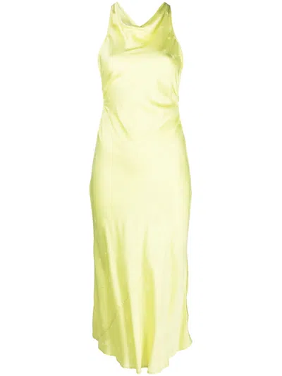 Forte Forte Star-jacquard Satin Midi Dress