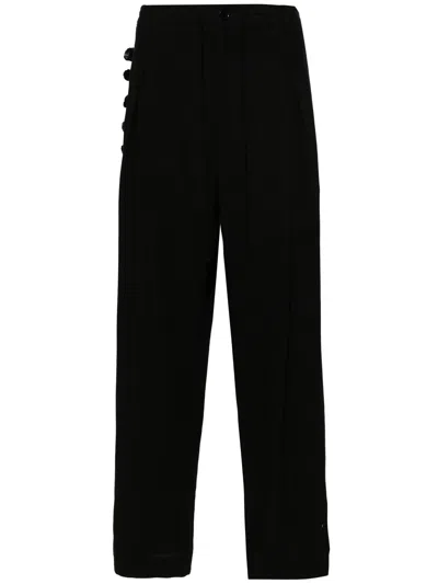 Wales Bonner Menelik Drop-crotch Trousers