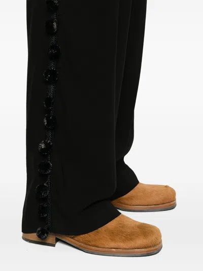 Wales Bonner Menelik Drop-crotch Trousers