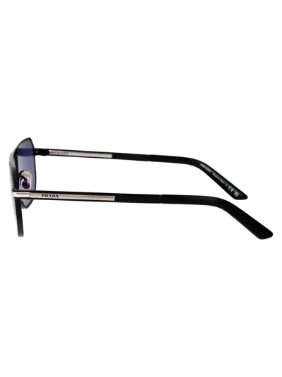 Prada Sunglasses In 1bo05q Matte Black