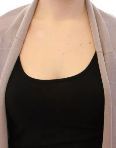Dolce & Gabbana Elegant Cashmere-silk Blend Light Knit Shrug In Beige