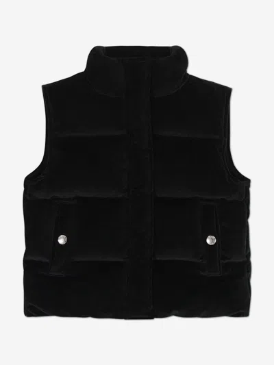 Dl1961 Girls Puffer Gilet In Black