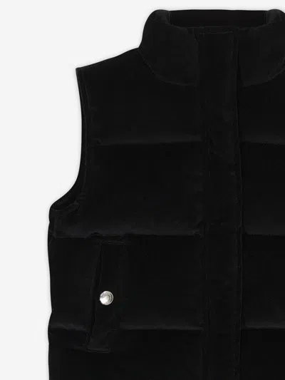 Dl1961 Girls Puffer Gilet In Black