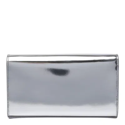 Diesel 1dr Wallet On Chain In Metallico