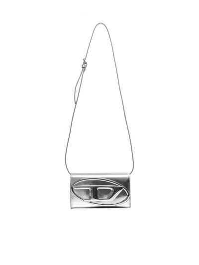 Diesel 1dr Wallet On Chain In Metallico