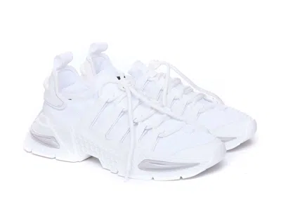 Dolce & Gabbana White Sneakers With Modern Silhouette And Unique Lacing System In White