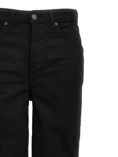 Tom Ford Black Flare Cotton Jeans In Black