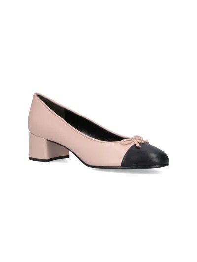 Tory Burch Cap-toe Pump Shoes In Pink