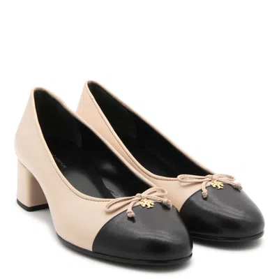 Tory Burch Cap-toe Pump Shoes In Pink