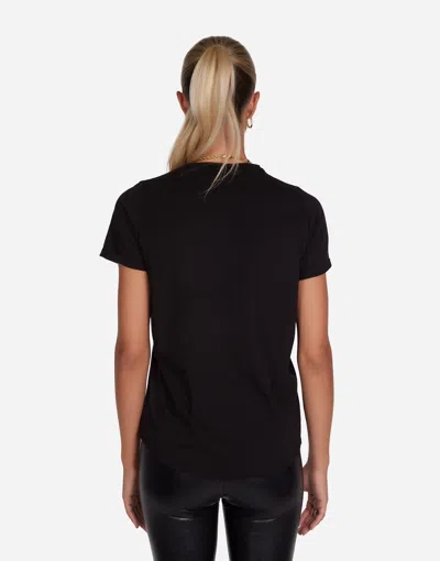 Lauren Moshi Edda Crystal Rainbow Evil Eye In Black