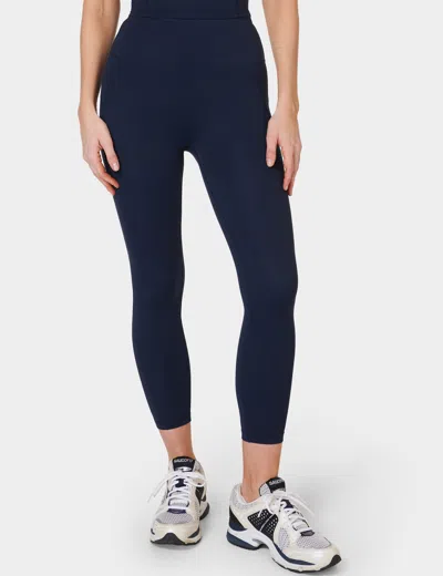 Shop Sweaty Betty All Day 7/8 Leggings In Blue