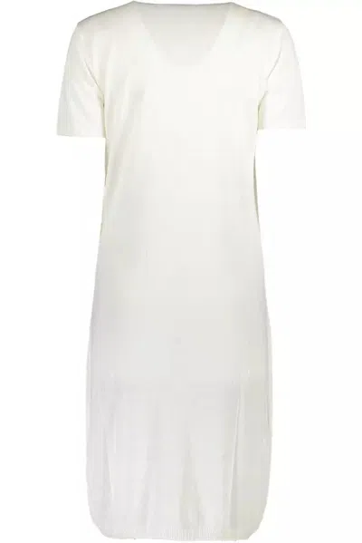 Cavalli Class White Viscose Women Dress In White