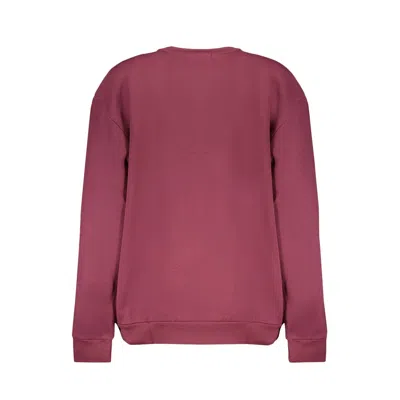 Cavalli Class Purple Cotton Sweater In Purple
