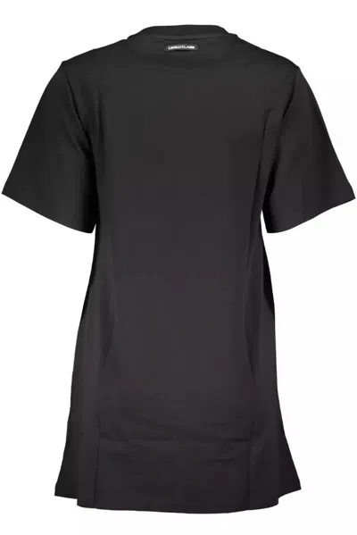 Cavalli Class Black Cotton Women Dress In Black