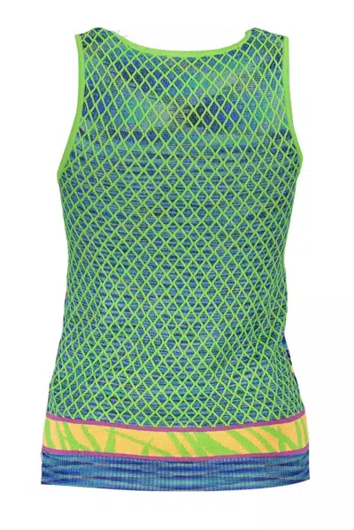 Desigual Green Cotton Women Top In Green