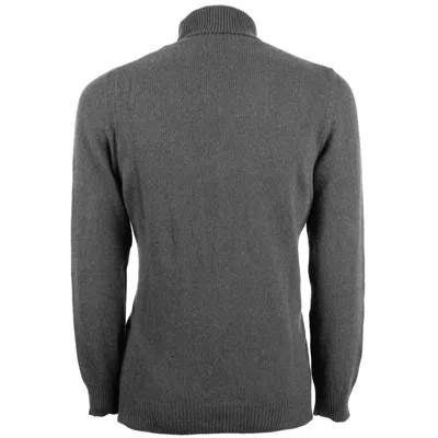 Emilio Romanelli Gray Cashmere Sweater In Gray