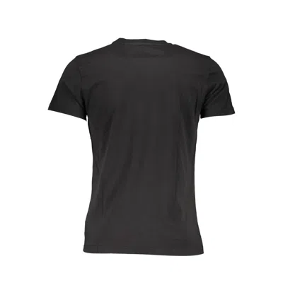 La Martina Elegant Short Sleeve Crew Neck Tee In Black
