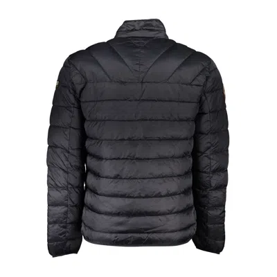 Napapijri Black Polyamide Men Jacket In Black