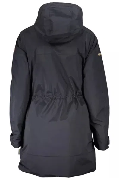Napapijri Black Polyester Women Jacket In Black
