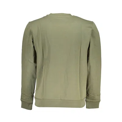 Napapijri Green Cotton Sweater In Green
