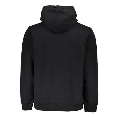 Napapijri Black Cotton Men Sweater In Black
