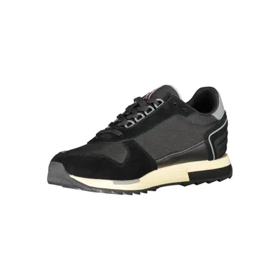Napapijri Elevate Your Sneaker Game With Contrasting Laces In Black