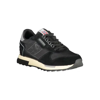 Napapijri Elevate Your Sneaker Game With Contrasting Laces In Black
