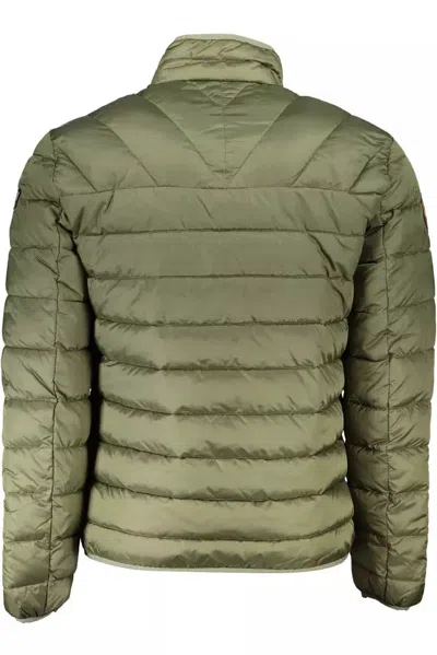 Napapijri Green Polyamide Jacket In Green