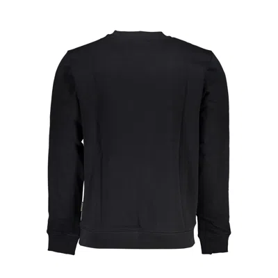 Napapijri Black Cotton Men Sweater In Black