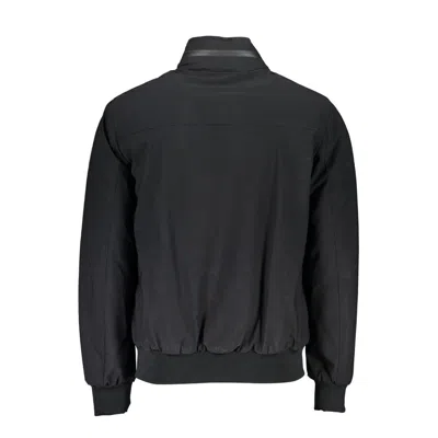 North Sails Black Polyamide Men Jacket In Black