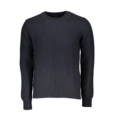 North Sails Blue Cotton Men Sweater In Blue