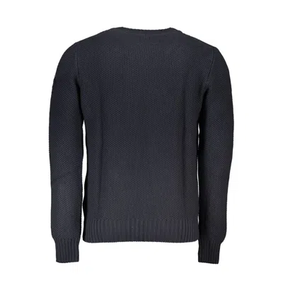 North Sails Blue Cotton Men Sweater In Blue